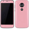 Light Pink Moto E5 Play Skin
