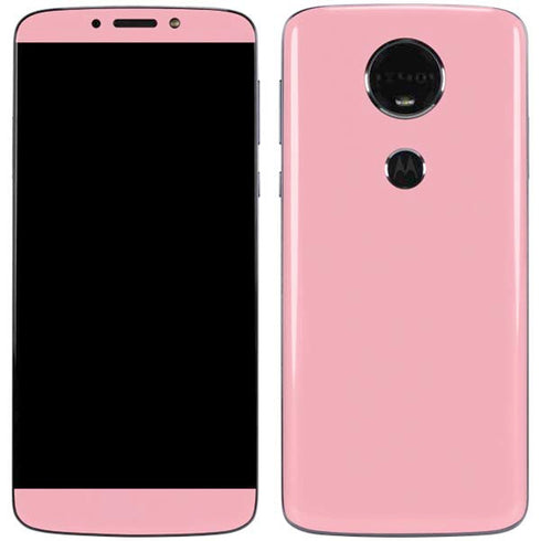 Light Pink Moto E5 Plus Skin