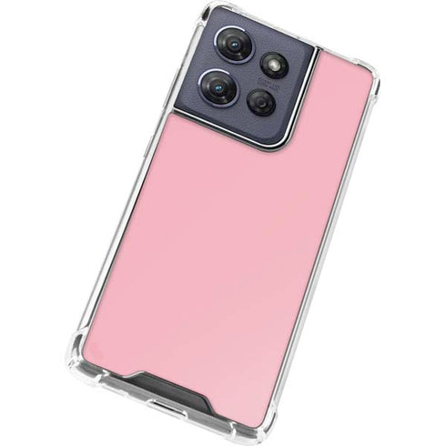Light Pink Moto G 5G (2025) Clear Case