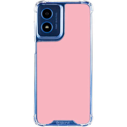 Light Pink Moto G 5G (2024) Clear Case