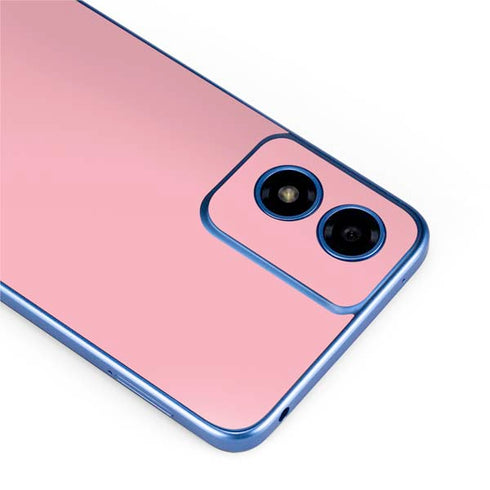 Light Pink Moto G Play 4G (2024) Skin