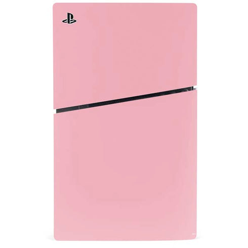 Light Pink PS5 Slim Digital Edition Console Skin