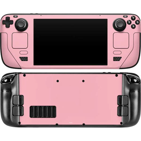 Light Pink Steam Deck Handheld Gaming Computer OLED Skin