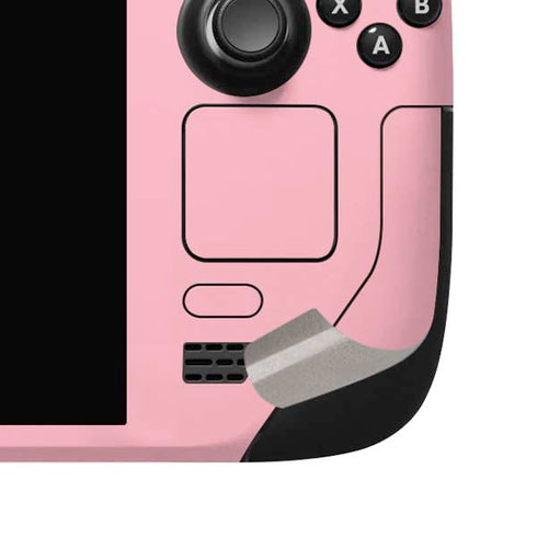 Light Pink Steam Deck Handheld Gaming Computer OLED Skin