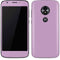 Lilac Moto E5 Play Skin