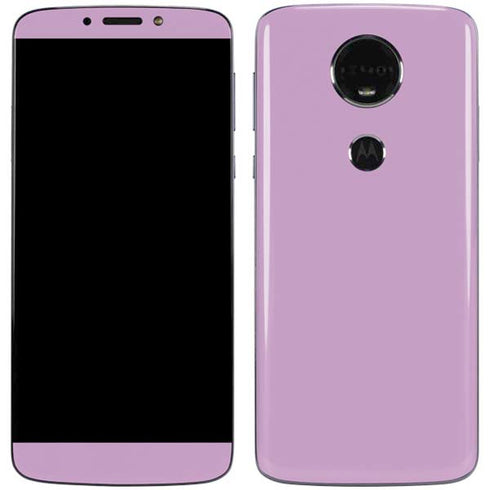 Lilac Moto E5 Plus Skin