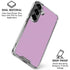 Lilac Galaxy S26 Plus Clear Case