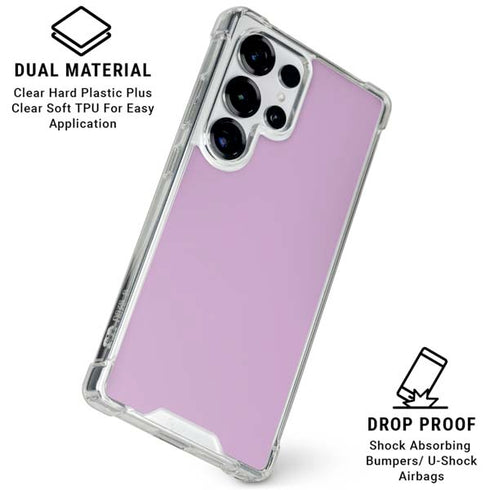 Lilac Galaxy S26 Ultra Clear Case