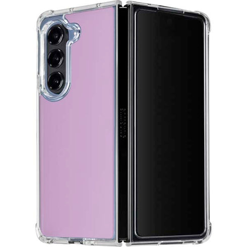 Lilac Galaxy Z Fold5 5G Clear Case