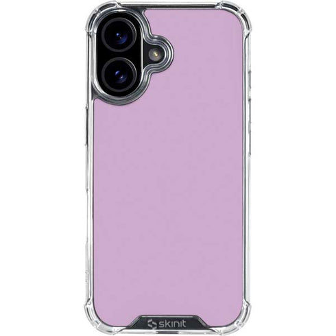 Lilac iPhone 16 Plus Clear Case