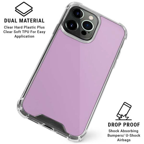 Lilac iPhone 16 Pro Max Clear Case