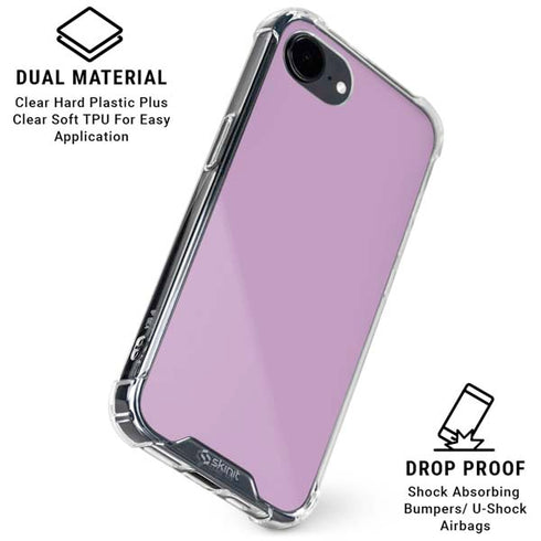 Lilac iPhone 16e Clear Case