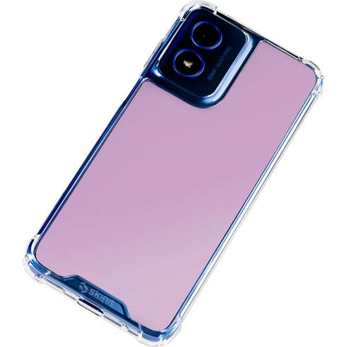 Lilac Moto G 5G (2024) Clear Case