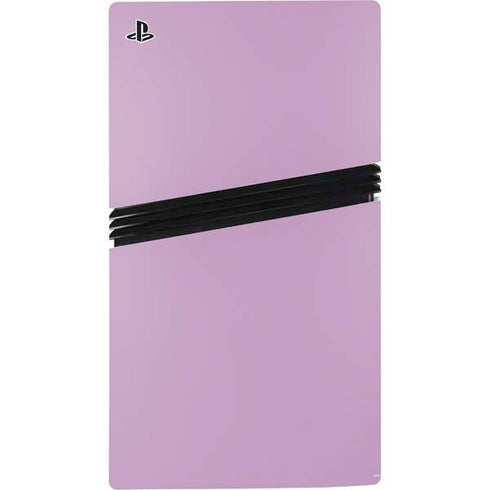 Lilac PS5 Pro Disk Console Skin