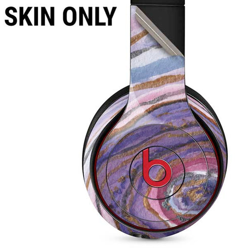 Lilac Watercolor Geode Beats Solo 3 Wireless Skin