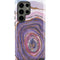 Lilac Watercolor Geode Galaxy S23 Ultra Pro Case