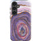 Lilac Watercolor Geode Galaxy S25 Plus Impact Case
