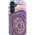 Lilac Watercolor Geode Galaxy S25 Plus Impact Case
