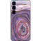 Lilac Watercolor Geode Galaxy S24 Skin