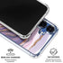 Lilac Watercolor Geode Galaxy S25 Plus Clear Case