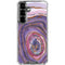 Lilac Watercolor Geode Galaxy S26 Clear Case