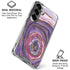 Lilac Watercolor Geode Galaxy S26 Clear Case