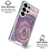 Lilac Watercolor Geode Galaxy S26 Ultra Clear Case