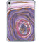 Lilac Watercolor Geode iPad 11th Gen (2025) Clear Case