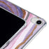 Lilac Watercolor Geode iPad 11th Gen (2025) Clear Case