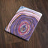 Lilac Watercolor Geode Apple iPad Skin
