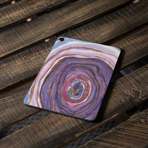 Lilac Watercolor Geode Apple iPad Pro Skin