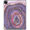 Lilac Watercolor Geode iPad Cases