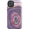 Lilac Watercolor Geode iPhone Cases