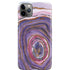 Lilac Watercolor Geode iPhone Cases