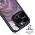 Lilac Watercolor Geode iPhone 13 Pro Kickstand Case