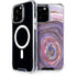 Lilac Watercolor Geode iPhone Cases