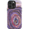 Lilac Watercolor Geode iPhone 15 Pro Impact Case