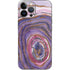 Lilac Watercolor Geode iPhone 15 Pro Max Skin