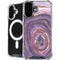 Lilac Watercolor Geode iPhone 16 MagSafe Case