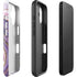 Lilac Watercolor Geode iPhone 16 Plus Impact Case