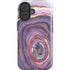 Lilac Watercolor Geode iPhone 16 Plus Magsafe Impact Case