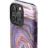 Lilac Watercolor Geode iPhone 16 Pro Impact Case