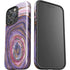 Lilac Watercolor Geode iPhone 16 Pro Impact Case