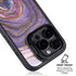 Lilac Watercolor Geode iPhone 16 Pro Max Kickstand Case