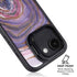 Lilac Watercolor Geode iPhone 16e Kickstand Case