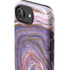Lilac Watercolor Geode iPhone 16e Impact Case