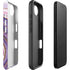 Lilac Watercolor Geode iPhone 16e Impact Case