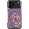Lilac Watercolor Geode iPhone 18 Pro Max Clear Case