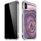 Lilac Watercolor Geode iPhone X/XS Clear Case