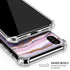 Lilac Watercolor Geode iPhone X/XS Clear Case